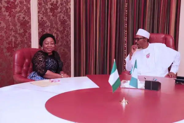 Buhari Pictured With Ita-Giwa: Says, "2017 Budget Will Not Be Padded Under My Watch"